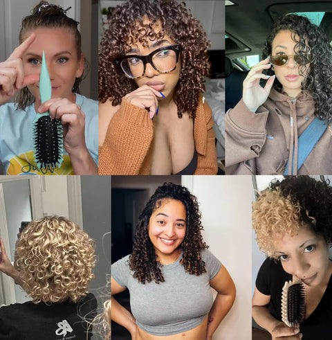 Cepillo definidor de rizos