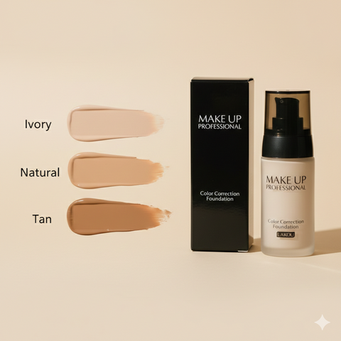 Waterproof Long-Lasting Liquid Foundation (40ml)