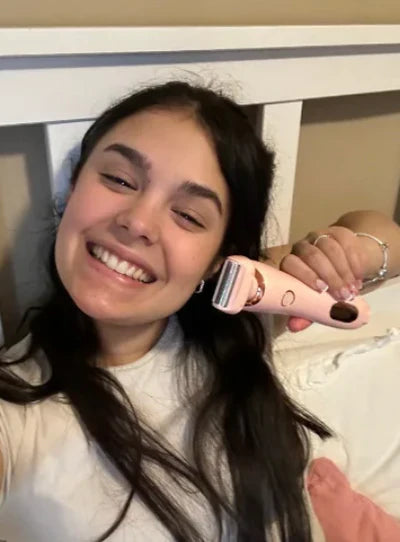 Dispositivo de depilación en seco y húmedo (IPX7 resistente al agua)