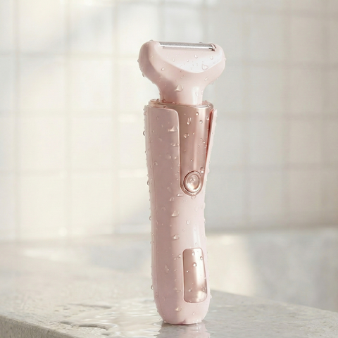 Dispositivo de depilación en seco y húmedo (IPX7 resistente al agua)