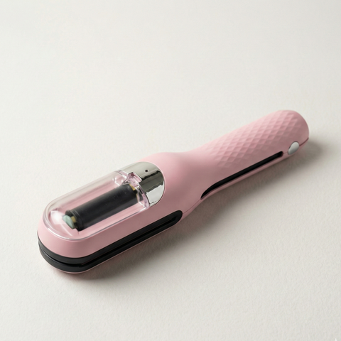 Recortador de pelo portátil de puntas abiertas