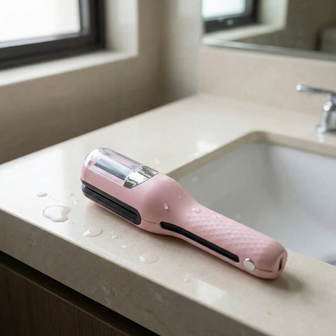 Recortador de pelo portátil de puntas abiertas